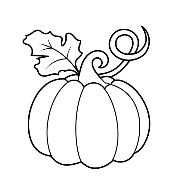 Pumpa | Online målarbilder för barn