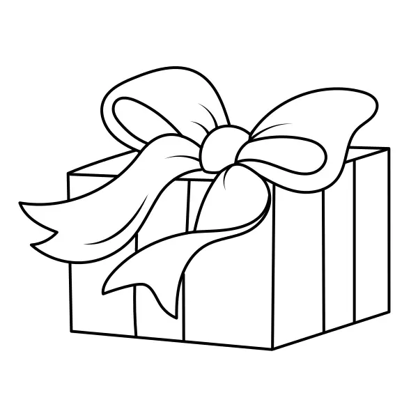 Present | Online målarbilder för barn